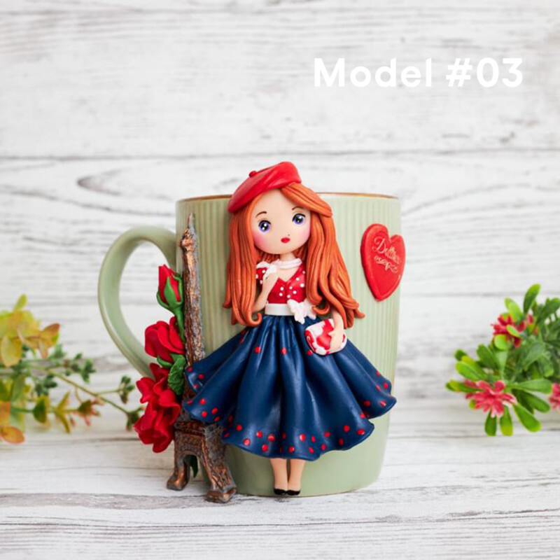 cană ceramică personalizată - model fată #03